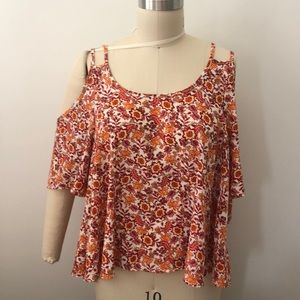 Cute Floral swing top